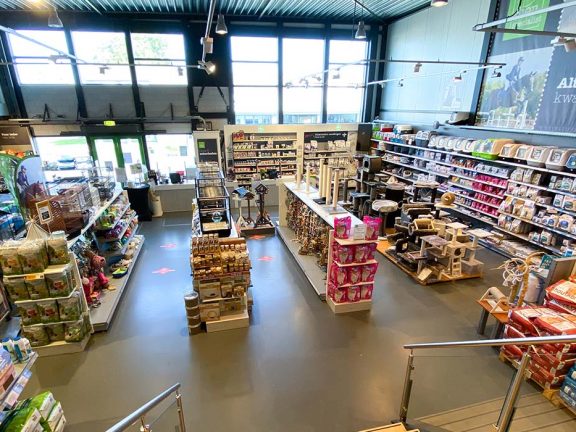 winkelinrichting dierenspeciaalzaak