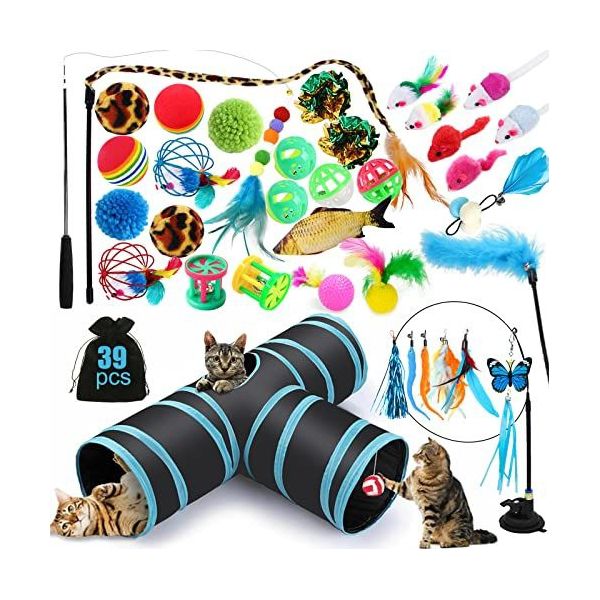 kattenspeelgoed set